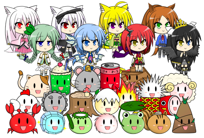 いろんなキャラクター